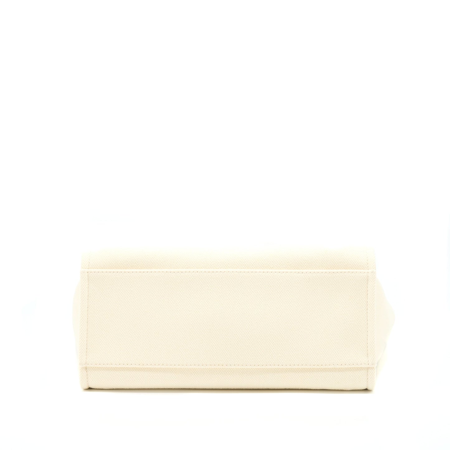 Chanel Deauville Pearl Tote Canvas GHW