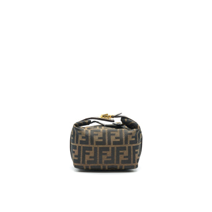 Fendi Vintage Zucca Canvas Mini Cosmetic Purse