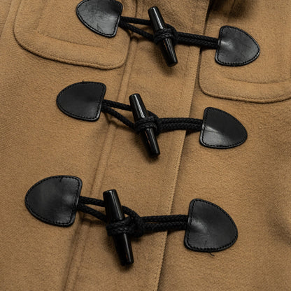 Burberry Size 38 Mersey Duffle Coat Wool Brown