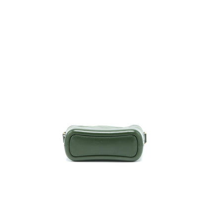Chanel Small Gabrielle Hobo Bag Aged Calfskin Multicolour Green Multicolour Hardware