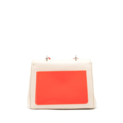 Dior Be Dior Purse Smooth Calfskin Beige / Bright Pink