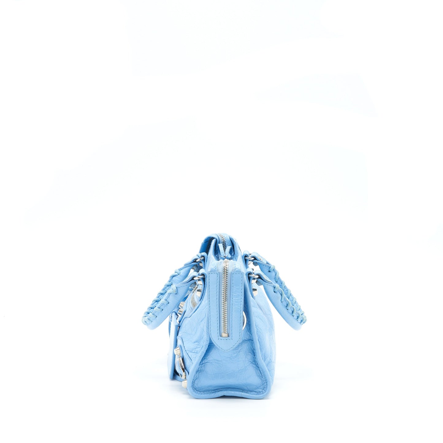 Balenciaga Mini City Purse Light Blue