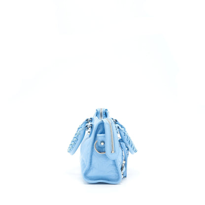 Balenciaga Mini City Purse Light Blue