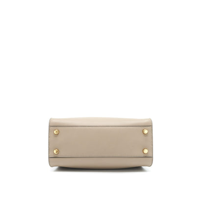 Fendi Peekaboo Purse Light Grey