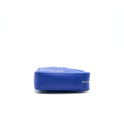 Balenciaga Triangle Duffle Purse Blue