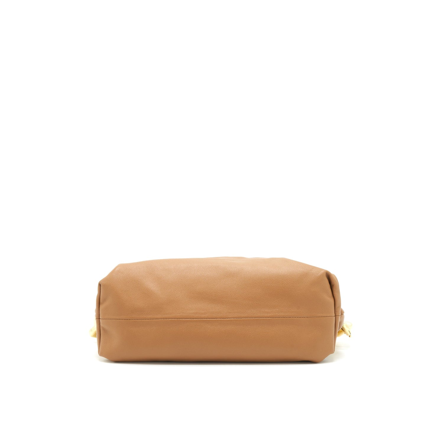 Bottega Veneta Chain Pouch Calfskin Camel