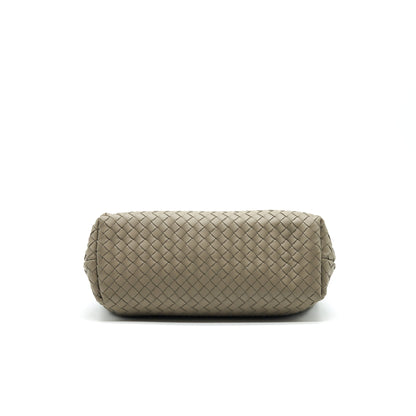Bottega Veneta Large Olympia Purse Grey