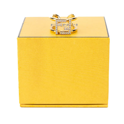 Fendi FF Gold Ring