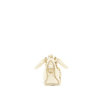 Balenciaga mini city crossbody Purse Light beige