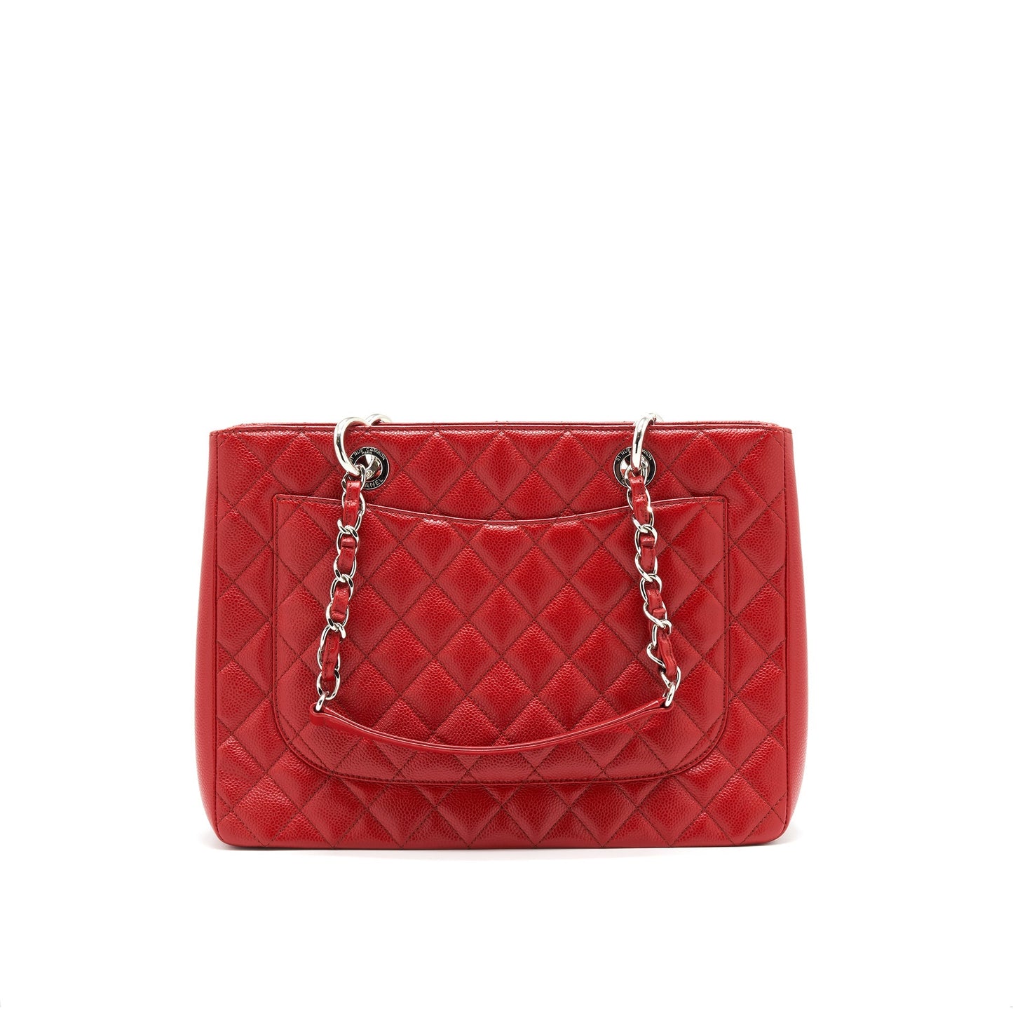 Chanel Grand Shopping Tote caviar Red HW