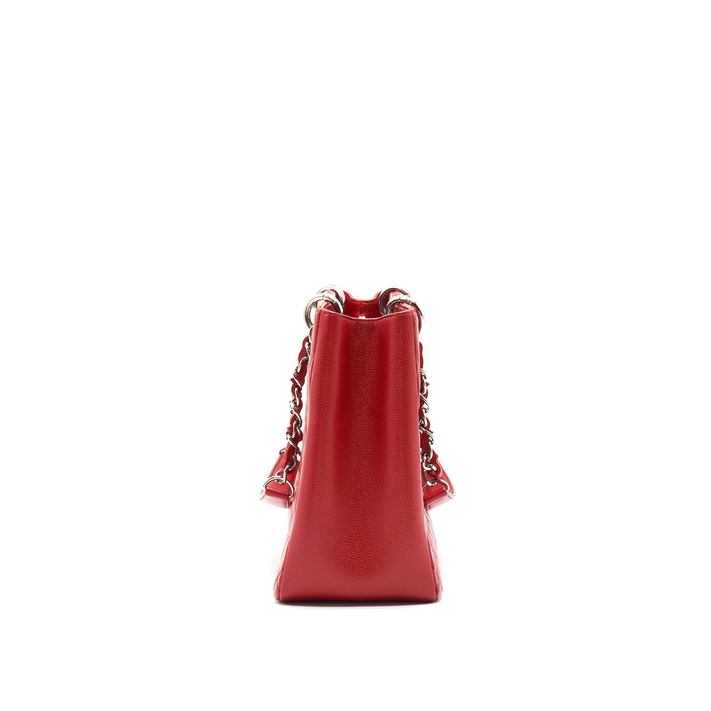 Chanel Grand Shopping Tote caviar Red HW