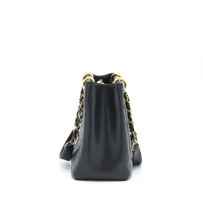 Chanel Grand Shopping Tote Caviar Black GHW