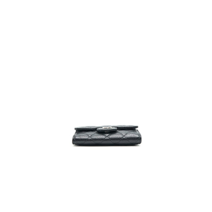 CHANEL Classic Card Holder Caviar Black