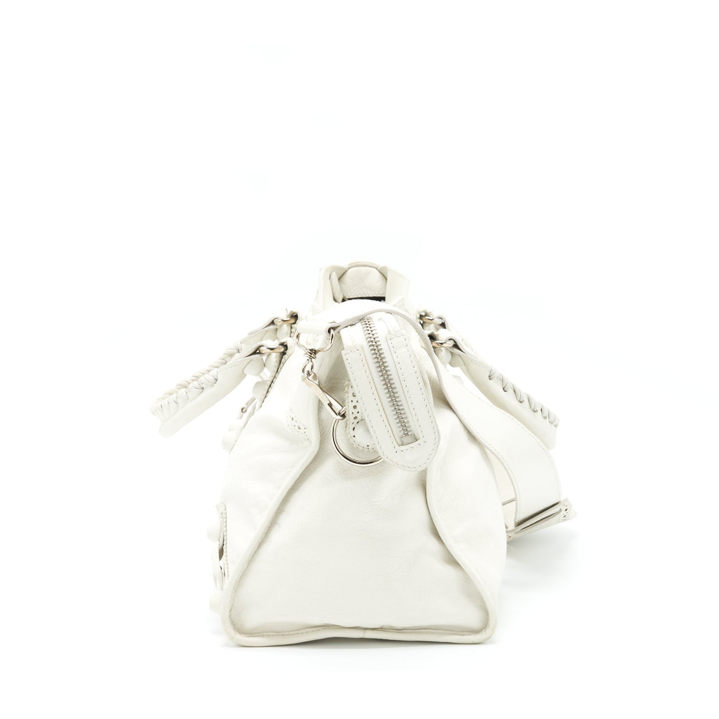 Balenciaga Giant City Purse White