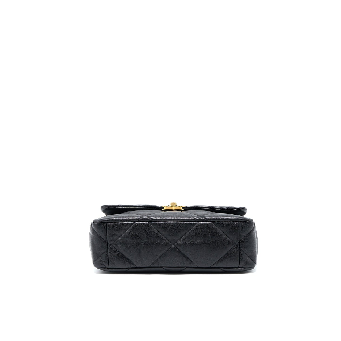 Chanel Medium 19 Bag Goatskin Black Multicolour Hardware
