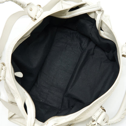 Balenciaga Giant City Purse White