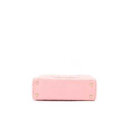 Chanel Vintage Bowling Bag Caviar Light Pink LGHW