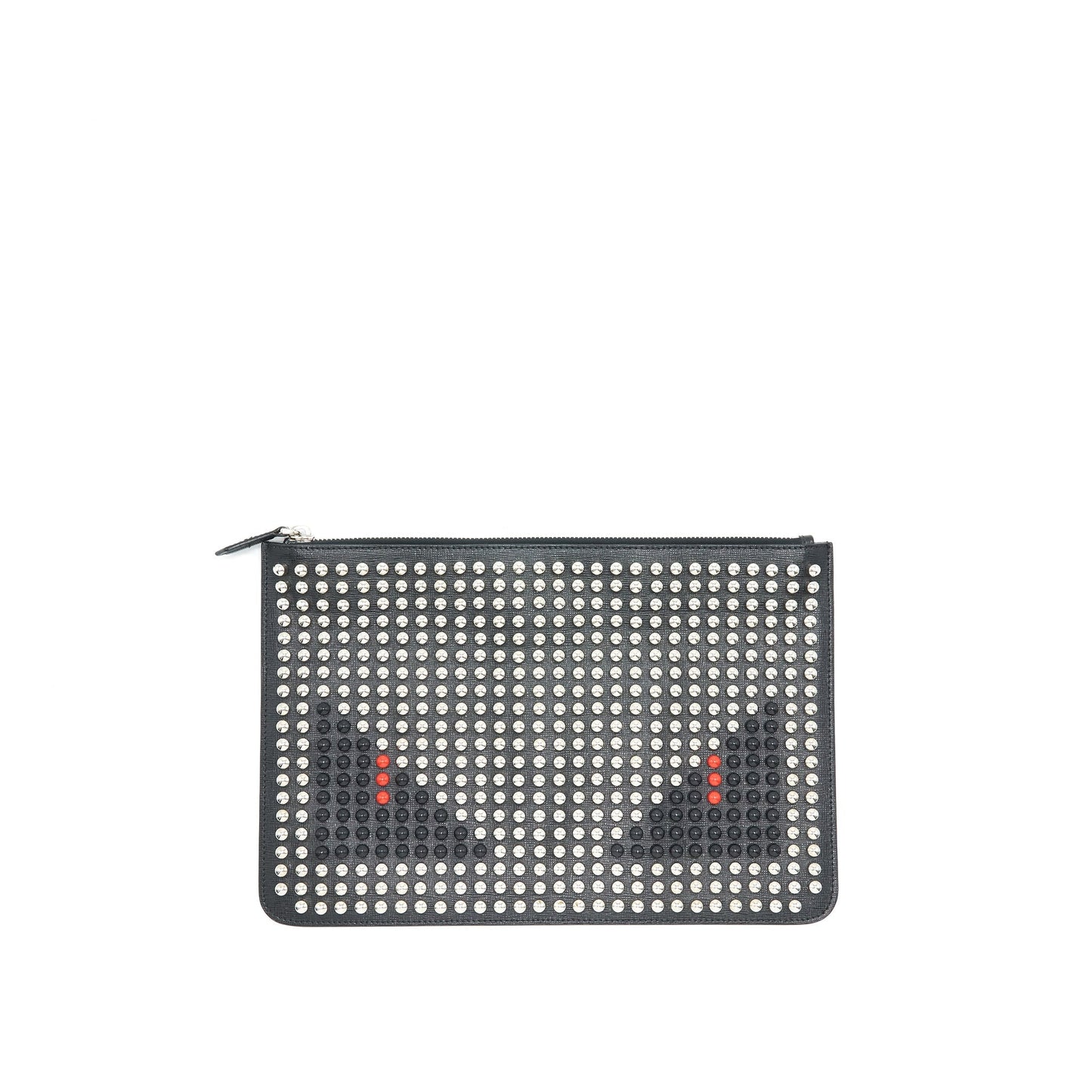 Fendi Studded Unisex Monster Clutch