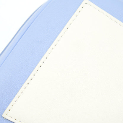 Dior Evening Wallet on chain Light Blue/ black/ White