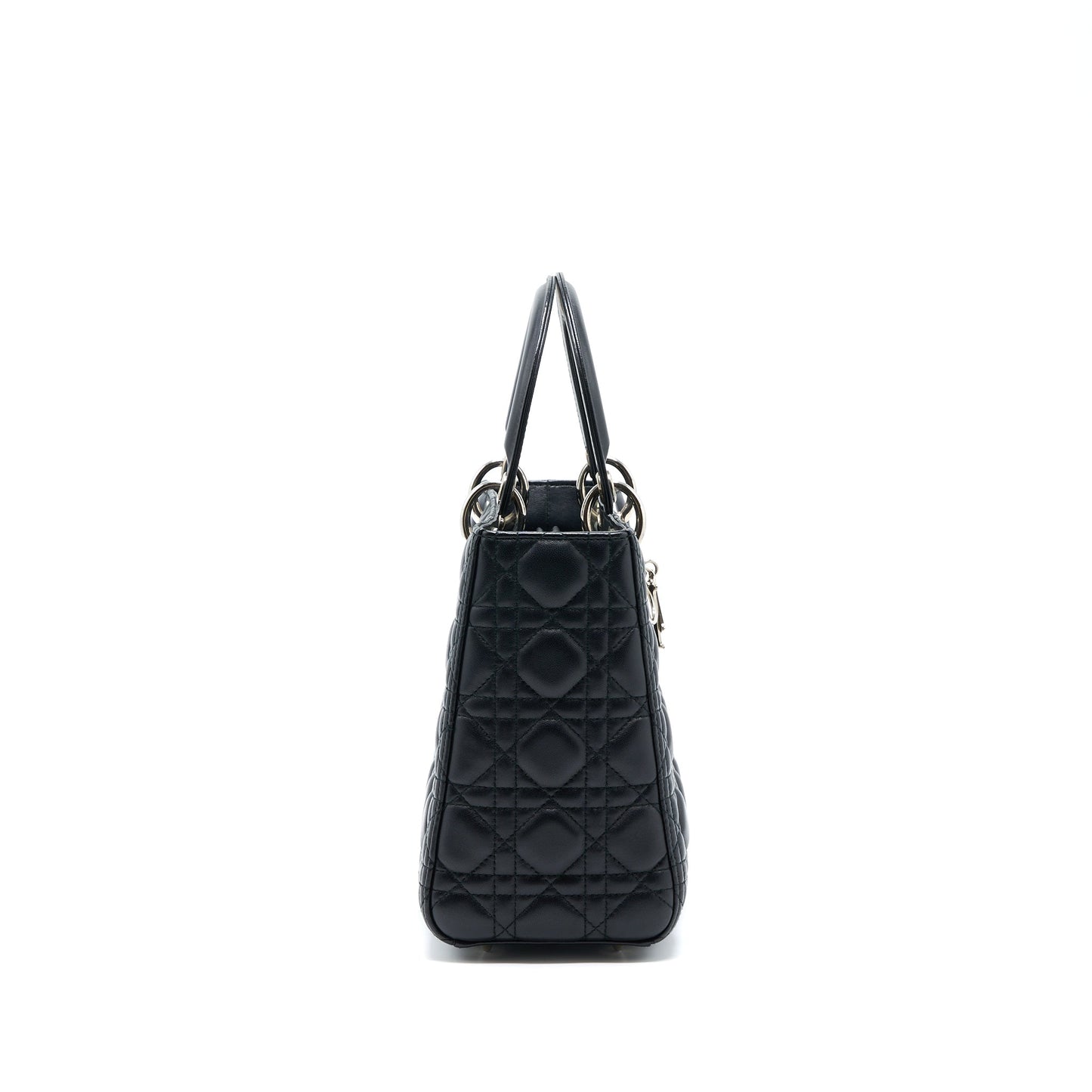 Dior Medium Lady Dior Lambskin Black