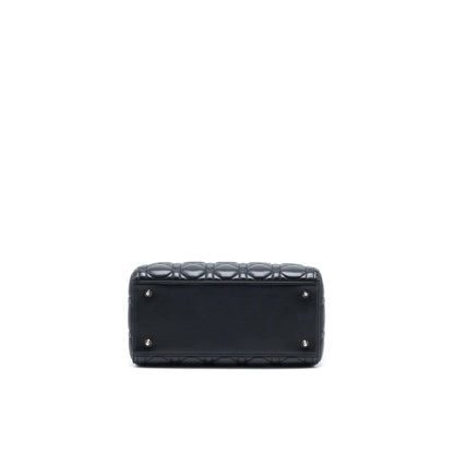 Dior Medium Lady Dior Lambskin Black