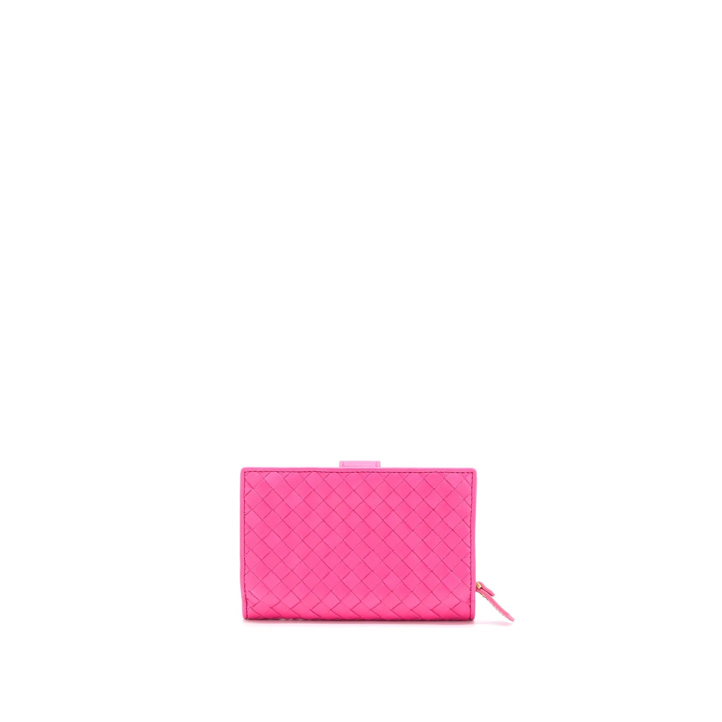Bottega Veneta Fold Wallet Nappa Pink