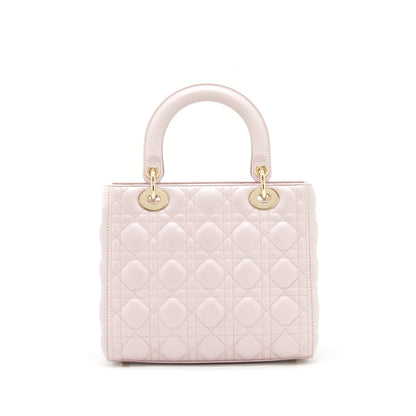 DIor Lady Dior Lambskin Light Pink