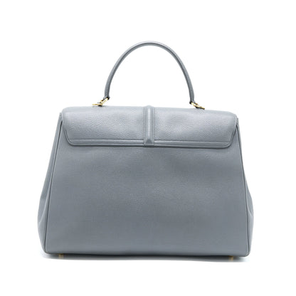 Celine 16 Purse Grained Calfskin Grey