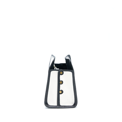 Fendi x Vides Coated Canvas Peekaboo Defender Cover White Black