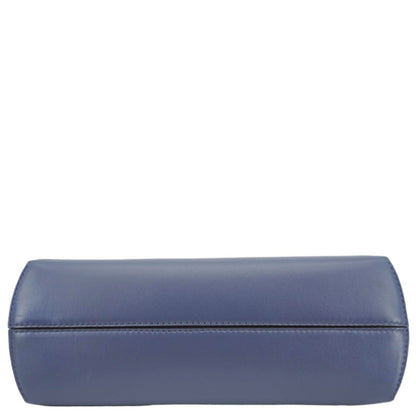 FENDI First Small Nappa Leather Shoulder Bag Blue