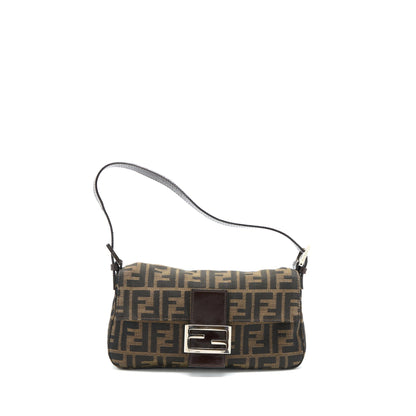 Fendi Vintage Baguette Shouder Purse Jacqiard