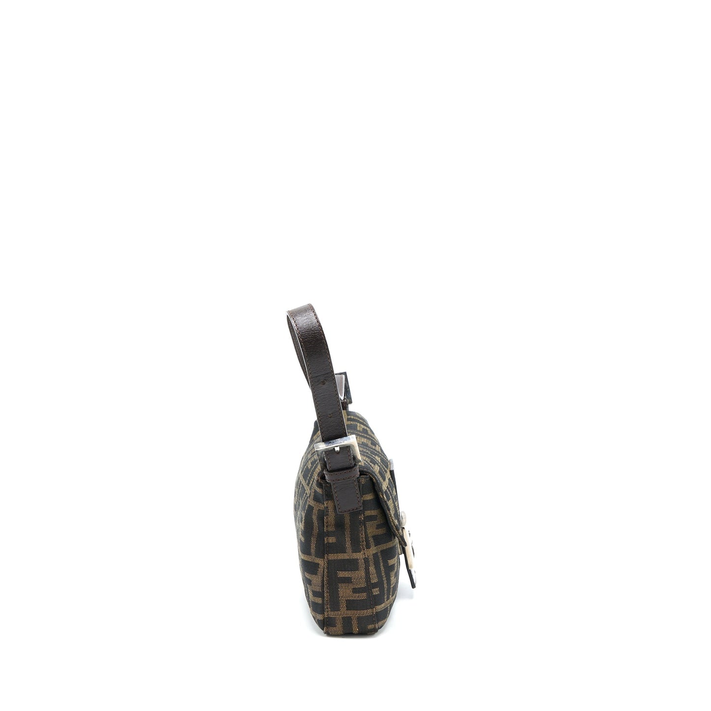 Fendi Vintage Baguette Shouder Purse Jacqiard
