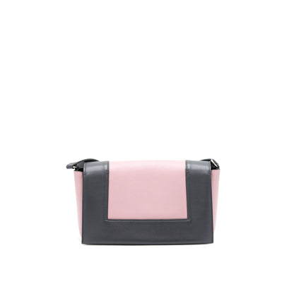 Celine Frame Mini Purse light Purple/ Dark Grey