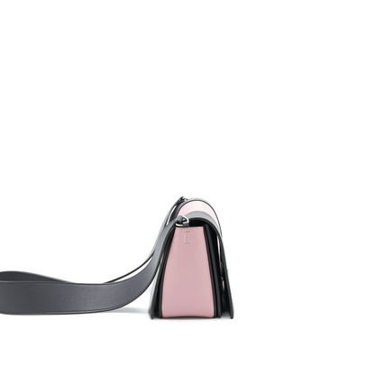 Celine Frame Mini Purse light Purple/ Dark Grey