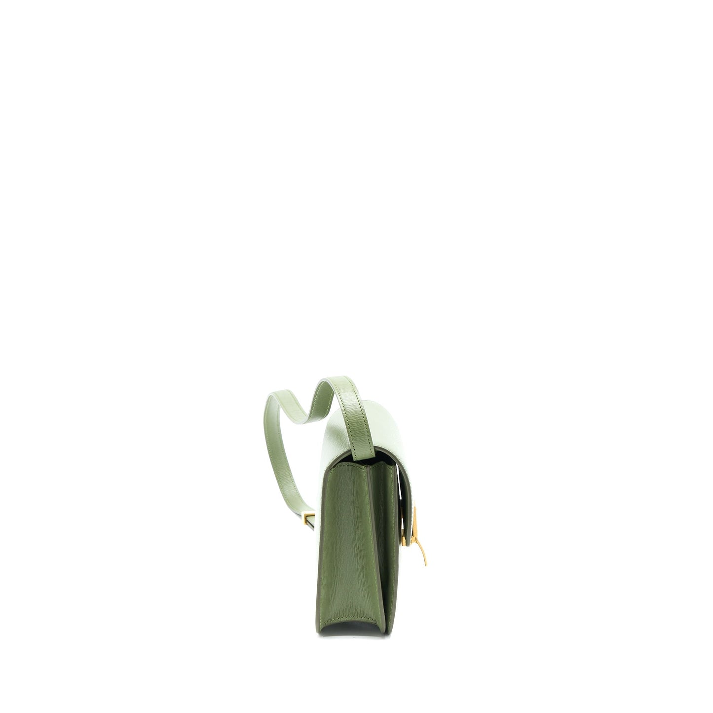 Celine Teen Box Calfskin Green