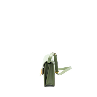 Celine Teen Box Calfskin Green