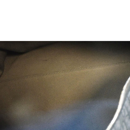 CHRISTIAN DIOR Diorissimo Canvas Duffle Bag Black
