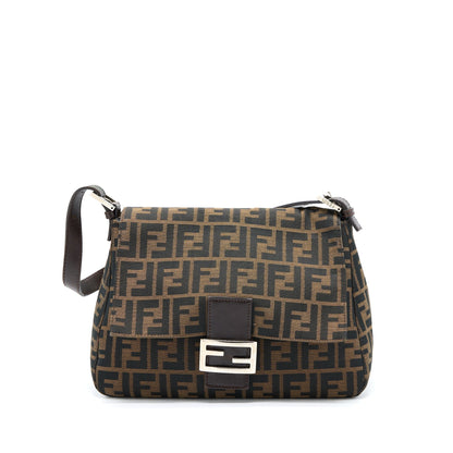 Fendi Vintage Baguette Purse Jacquard Fabric