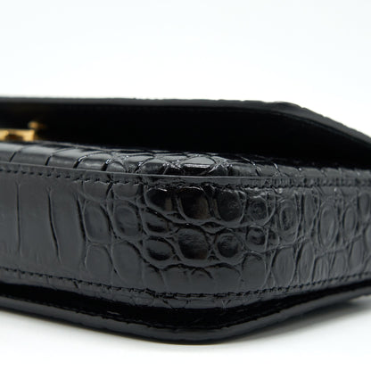 Balenciaga Ghost Sling Purse black GHw