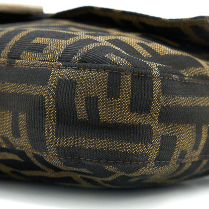 Fendi Vintage Baguette Shouder Purse Jacqiard