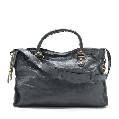 Balenciaga Classic City Purse Grey