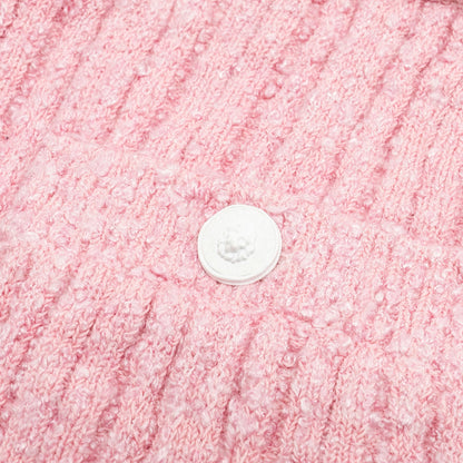 Chanel Size 38 22P Knit Skirt Viscose/Cotton/Polyamide Light Pink