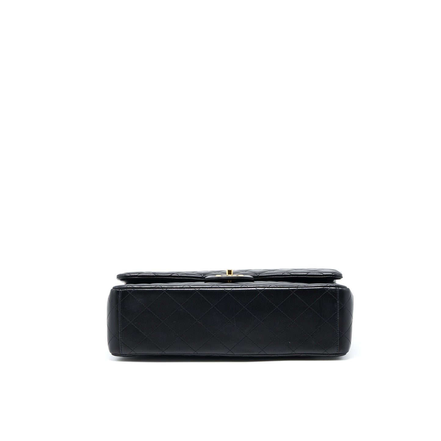 Chanel Maxi Classic Double Flap Bag Lambskin Black GHW