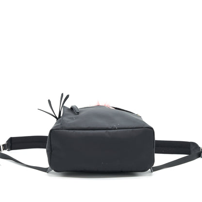 FENDI MONSTER BACKPACK BLACK