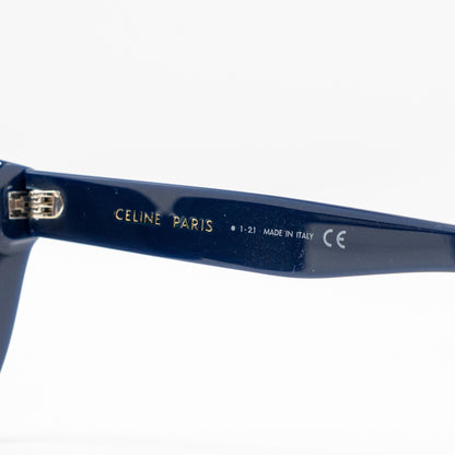 Celine Letter Logo Sunglasses Blue