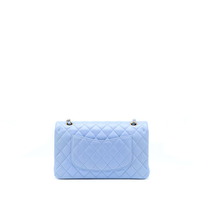 Chanel Classic Flap Bag Lambskin NA104 Light Blue LGHW