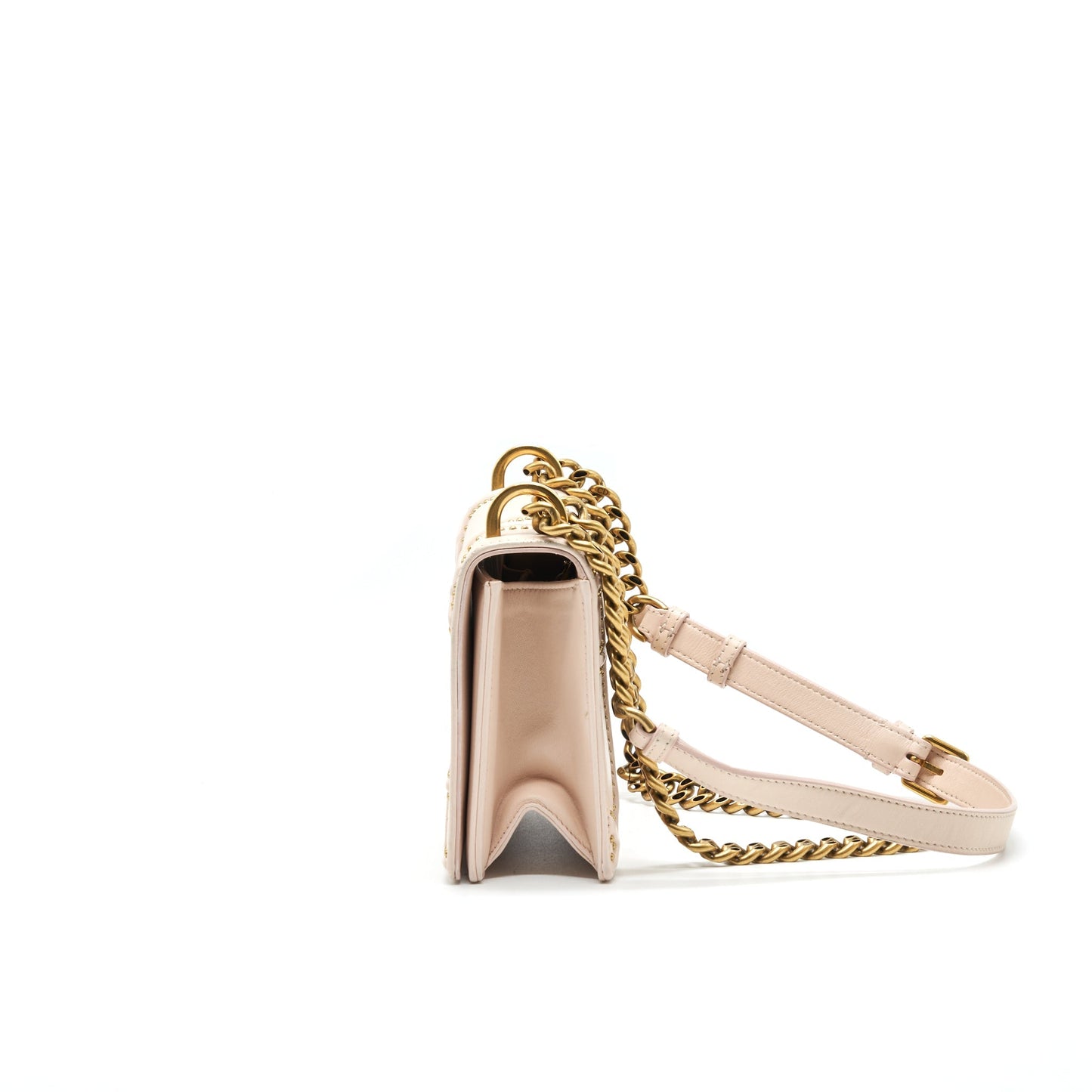 Dior Small Studded Diorama Beige with