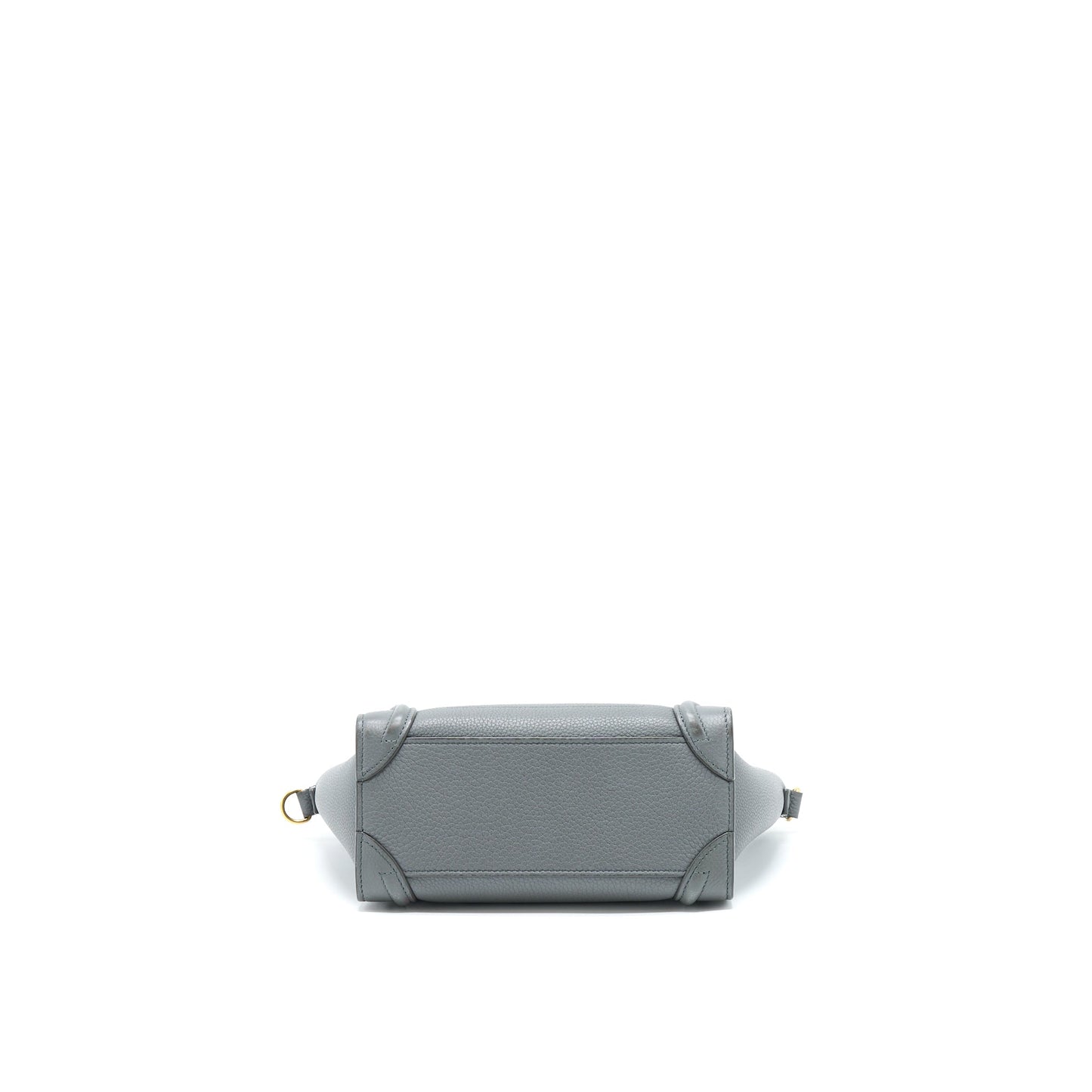 Celine Nano Luggage Purse Grey