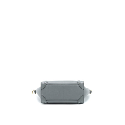 Celine Nano Luggage Purse Grey