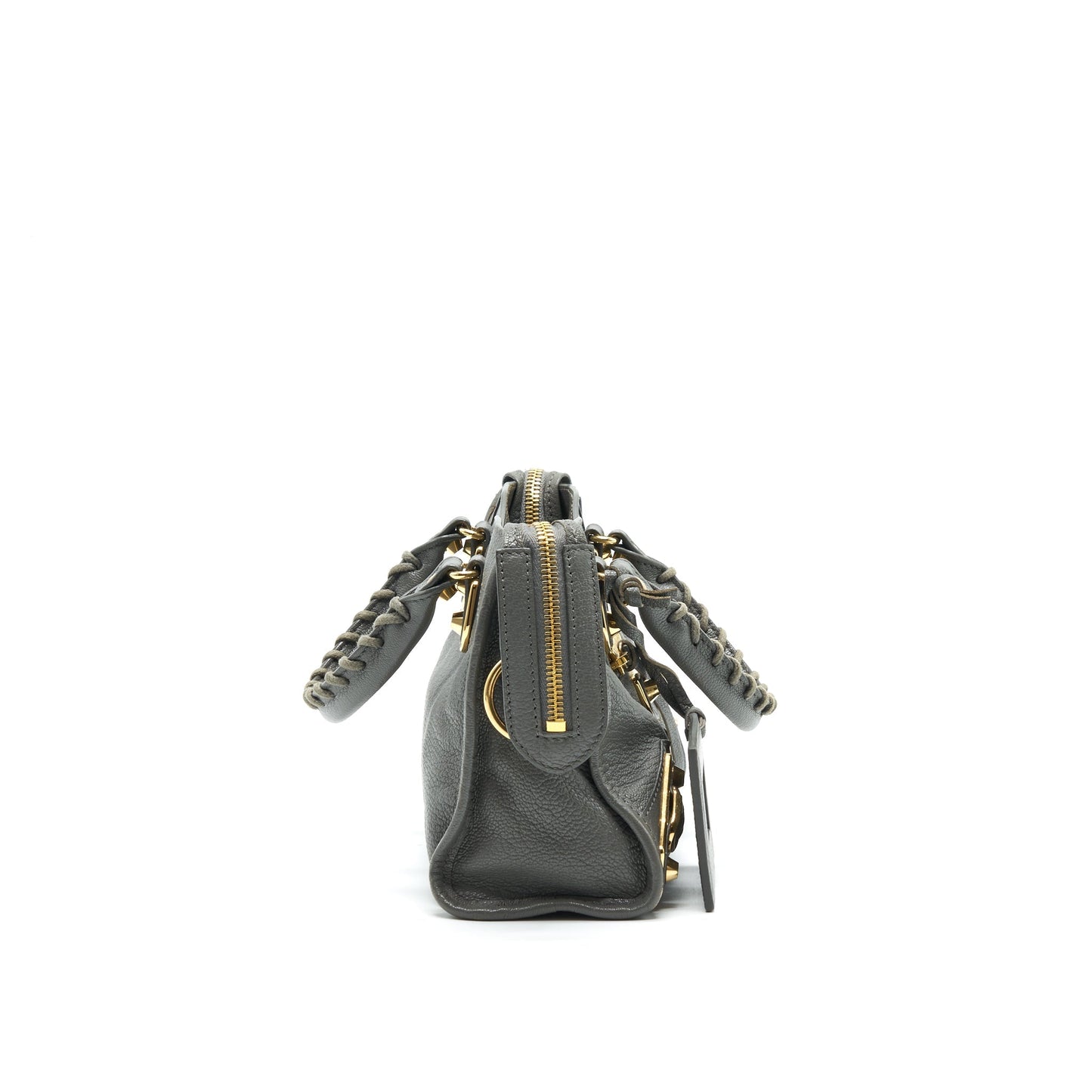 Balenciaga Mini City Purse Grey with